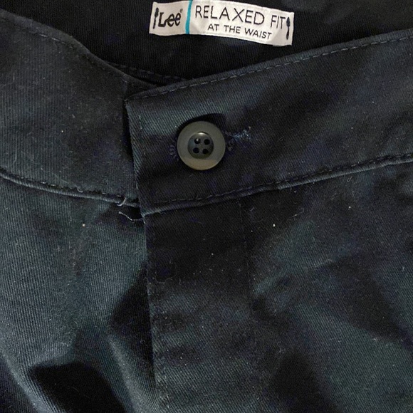 LEE PLUS SIZE RELAXED FIT AT THE WAIST 18 short jeans - Picture 4 of 5